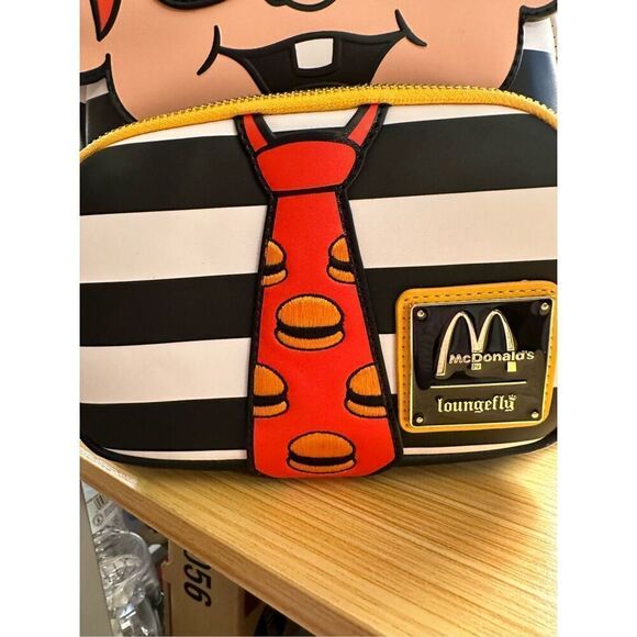 Loungefly McDonalds's Hamburglar Cosplay Mini Backpack and Wallet NWT - Picture 8 of 12